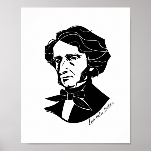Louis-Hector Berlioz Poster (Vorne)