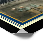 Louis Icart "Balcony in Paris" Deko Print 16x20 (Ecke)