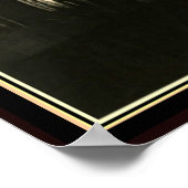 Louis Icart "Blond at Piano" Poster (Ecke)