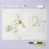 Louis Icart Vintag Woman Marie Antoinette Seidenpapier (Handwerk)