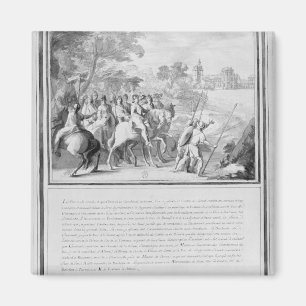 Louis II de Bourbon Prinz von Conde mit Magnet