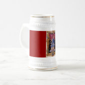 Louis IX Boyking Stein Bierglas (Vorderseite Links)