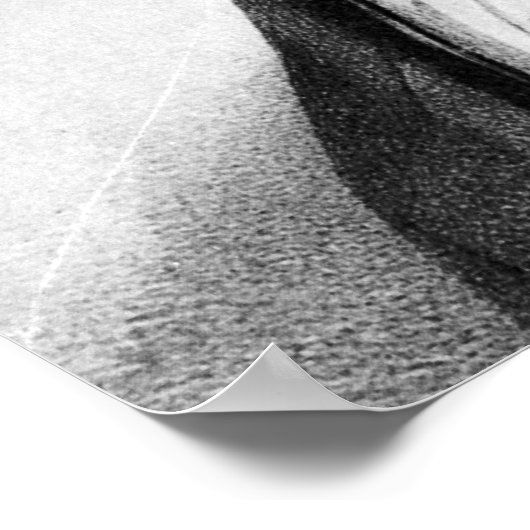 Louis Jacques Mande Daguerre Poster (Ecke)