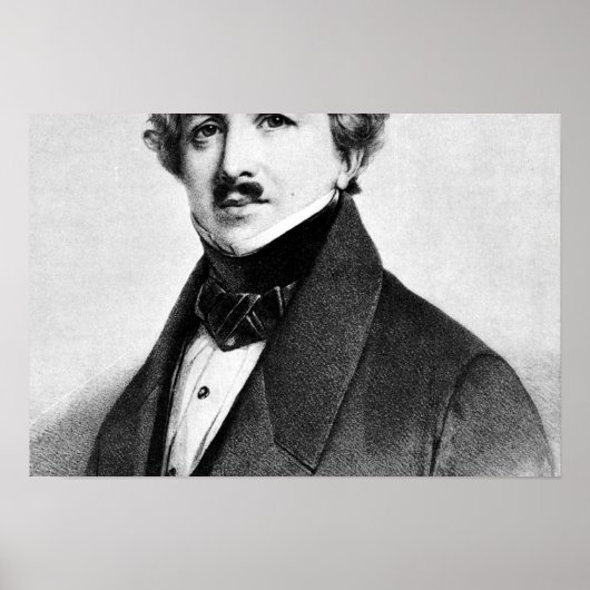 Louis Jacques Mande Daguerre Poster (Vorne)