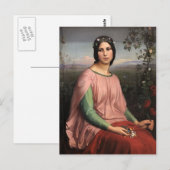 Louis Janmot - Blume der Felder Postkarte (Vorne/Hinten)