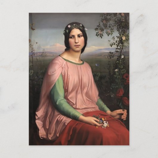 Louis Janmot - Blume der Felder Postkarte (Vorderseite)
