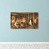 Louis Jean Marie Daubenton (1716-1999) in seinem L Leinwanddruck (Insitu (Holzboden))