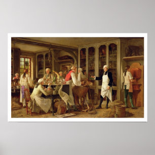 Louis Jean Marie Daubenton (1716-99) in seinem Poster