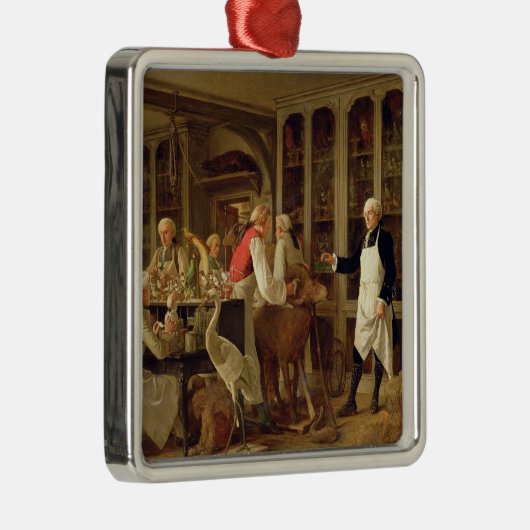 Louis Jean Marie Daubenton (1716-99) in seinem Silbernes Ornament (Rechts)