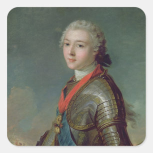 Louis Jean Marie de Bourbon Quadratischer Aufkleber