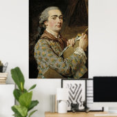 Louis-Jean Self Portrait Poster (Heimbüro)