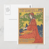 Louis John Rhead - The Quartier Latin Postkarte (Vorne/Hinten)