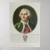 Louis-Joseph de Montcalm 1790 Poster (Vorne)