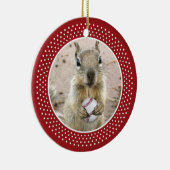 Louis-Kundgebungs-Eichhörnchen Keramikornament (Rechts)