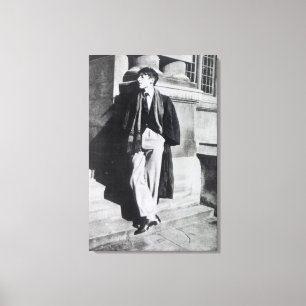 Louis MacNeice während seiner Zeit in Oxford Leinwanddruck