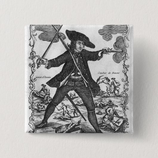 Louis Mandrin Button (Vorderseite)