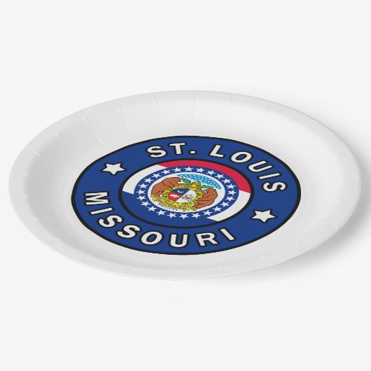 Louis Missouri Pappteller (Schrägansicht)