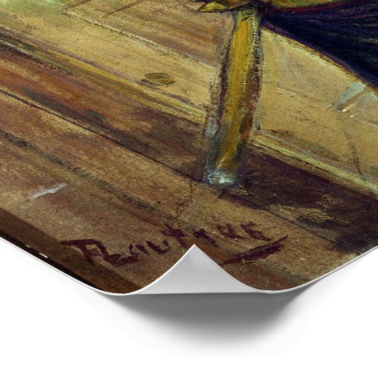 Louis Pascal, 1891 Poster (Ecke)