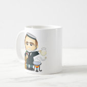 Louis Pasteur .fr Kaffeetasse (Vorderseite Links)