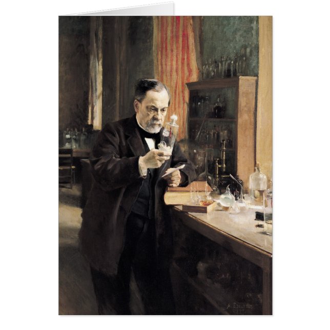 Louis Pasteur in seinem Labor, 1885 (Vorne)