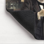 Louis Pasteur in seinem Labor, 1885 Mousepad (Ecke)