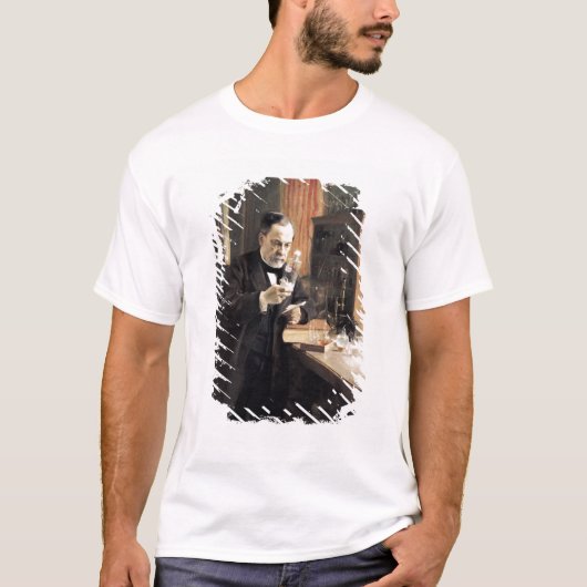 Louis Pasteur in seinem Labor, 1885 T-Shirt (Vorderseite)