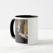 Louis Pasteur in seinem Labor, 1885 Tasse (Vorderseite Links)
