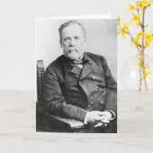 Louis Pasteur Karte (Gelbe Blume)