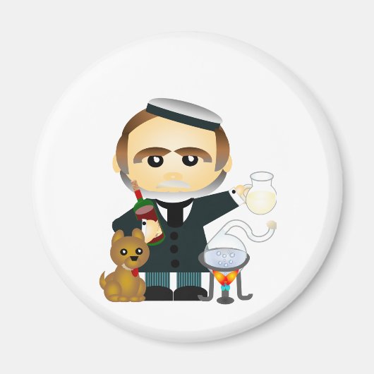 Louis Pasteur Magnet (Vorne)