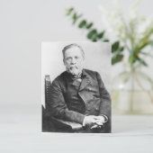 Louis Pasteur Postkarte (Stehend Vorderseite)
