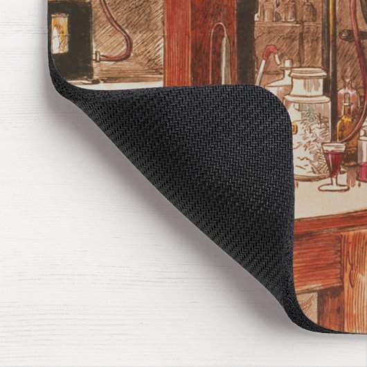Louis Pasteurexperimentieren Mousepad (Ecke)