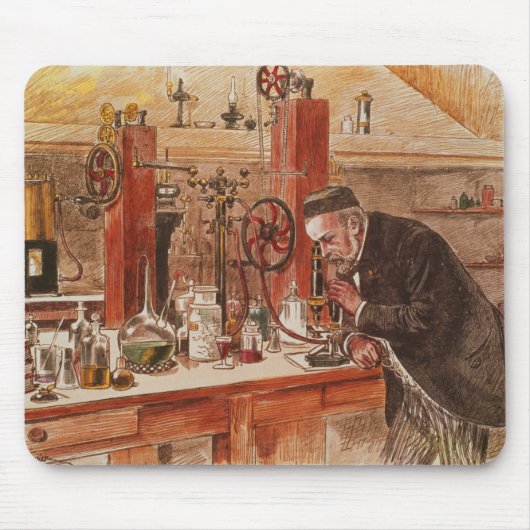Louis Pasteurexperimentieren Mousepad (Vorne)