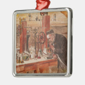 Louis Pasteurexperimentieren Ornament Aus Metall (Links)