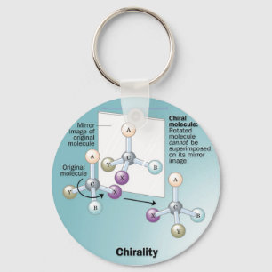 "Louis Pasteur's/Chirality Schlüsselanhänger" Schlüsselanhänger