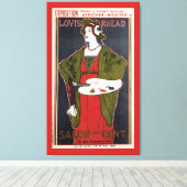 Louis Rhead ~ Salon des Cent Leinwanddruck (Insitu (Holzboden))