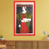 Louis Rhead ~ Salon des Cent Leinwanddruck (Insitu (Wohnzimmer))