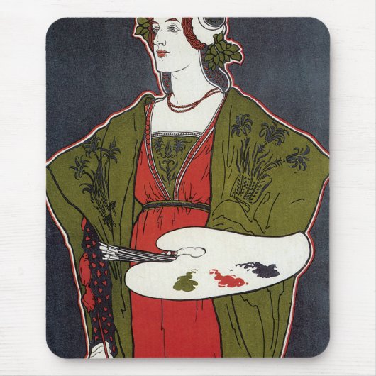 Louis Rhead ~ Salon des Cent Mousepad (Vorne)