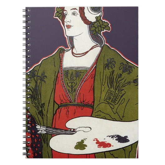 Louis Rhead ~ Salon des Cent Notizblock (Vorderseite)