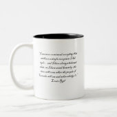 LOUIS-RIEL-ZITAT 1 ZWEIFARBIGE TASSE (Links)