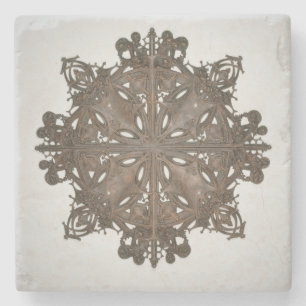 Louis Sullivan Ornament Design Steinuntersetzer