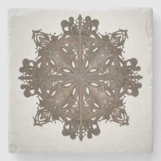 Louis Sullivan Ornament Design Steinuntersetzer (Vorderseite)