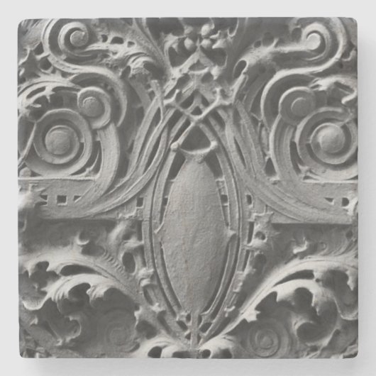 Louis Sullivan Spandrel Panel Detail Steinuntersetzer (Vorderseite)