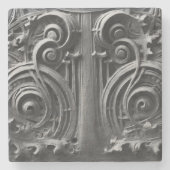 Louis Sullivan Spandrel Panel Detail Steinuntersetzer (Vorderseite)