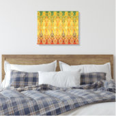 Louis Sullivan Truss Frieze Stencil Leinwanddruck (Insitu (Schlafzimmer))