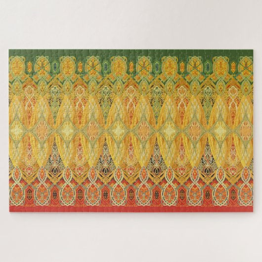 Louis Sullivan Truss Frieze Stencil Puzzle (Horizontal)