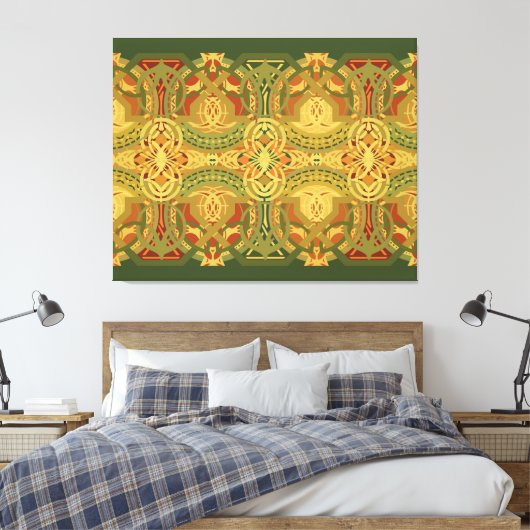 Louis Sullivan Upper Beam Stretched Canvas Print Leinwanddruck (Insitu (Schlafzimmer))