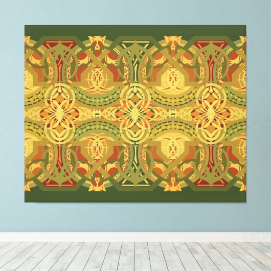 Louis Sullivan Upper Beam Stretched Canvas Print Leinwanddruck (Insitu (Holzboden))