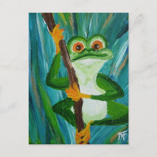 Louis the Frog Postkarte (Vorderseite)