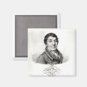 Louis, Vicomte de Blonald 1820 Magnet (Vorderseite/Rückseite)