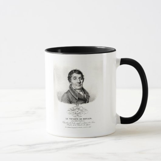 Louis, Vicomte de Blonald 1820 Tasse (Rechts)